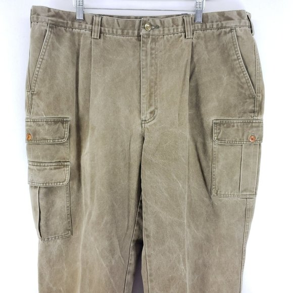 Orvis Cargo Pants Men's Size 42 Brown - Picture 2 of 7